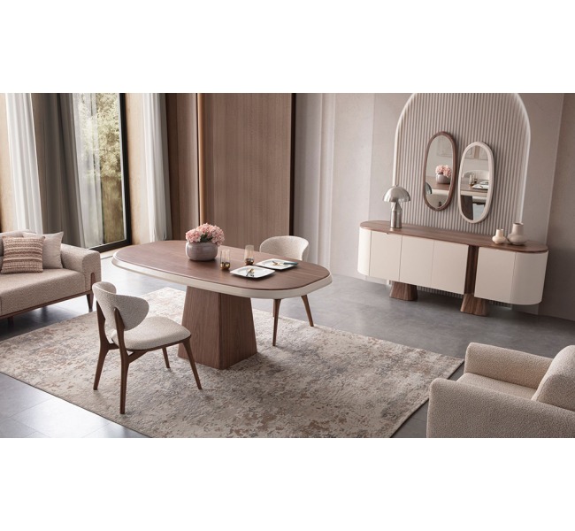 Arya Ceviz Yemek Odası 